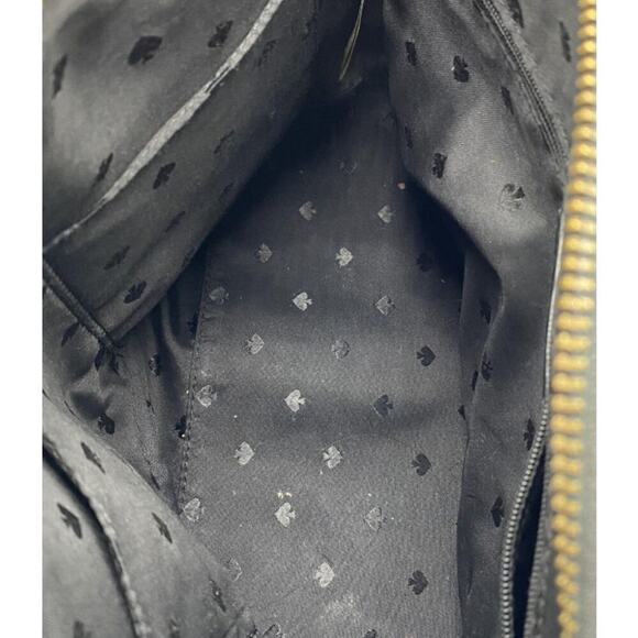 Kate Spade New York Reiley Large Dome Satchel - Black $397 - Picture 7 of 11